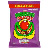 Monster Munch PICKLED ONION 40g - Best Before: 07.12.24